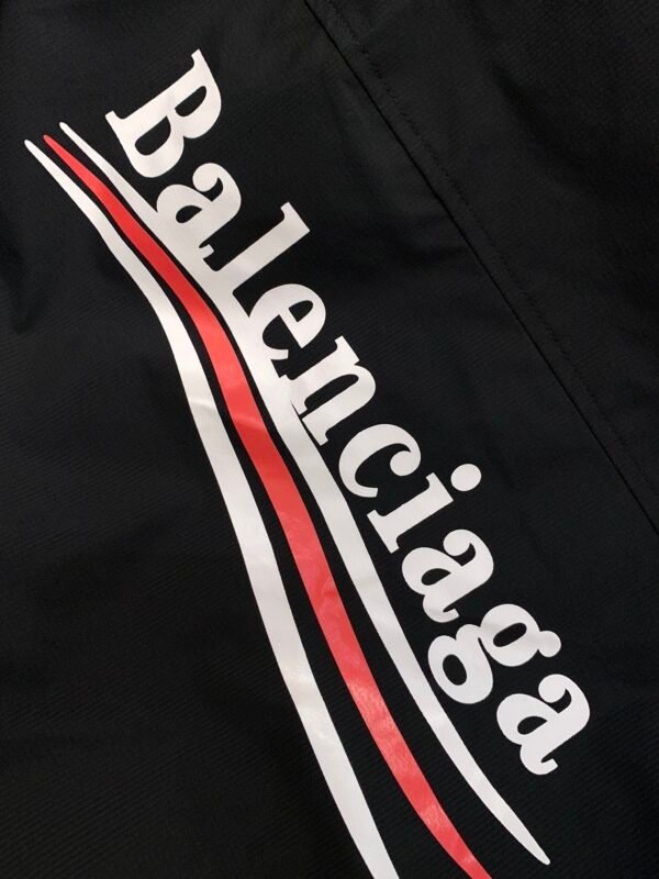 BLNCG Black Nylon Waterproof Jacket