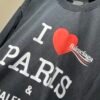 7 BLNCG "I Love Paris & BLNCG" Black Jumper