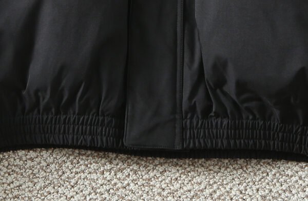 7 BLNCG Skiwear 3B Sports Logo Print Hooded Jacket - Black