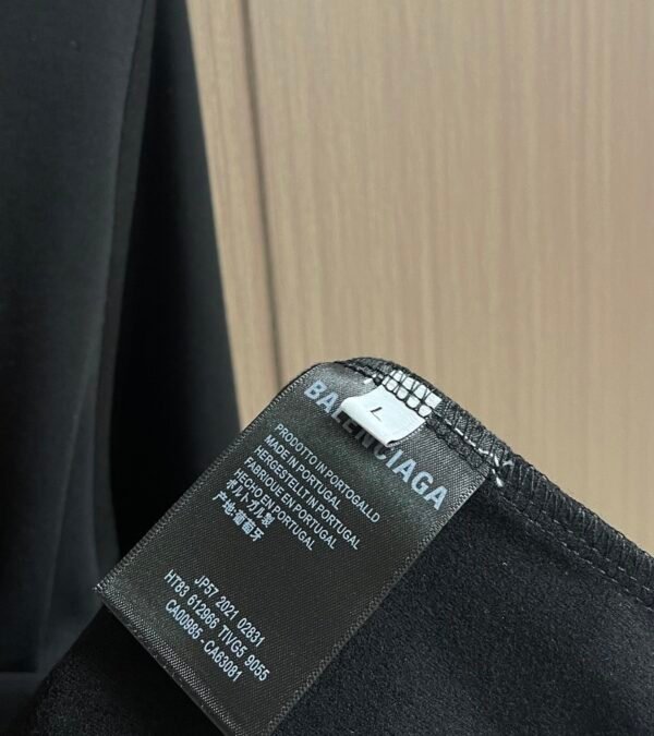 BLNCG Embroidered Logo Crew Neck Jumper - Black