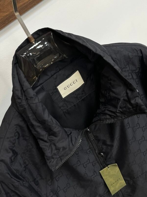 7016b50c GCCI All-Over Monogram Jacket - Black