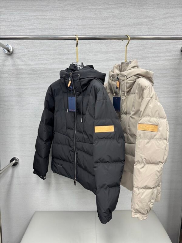 LVE Padded Hooded Coat – Black