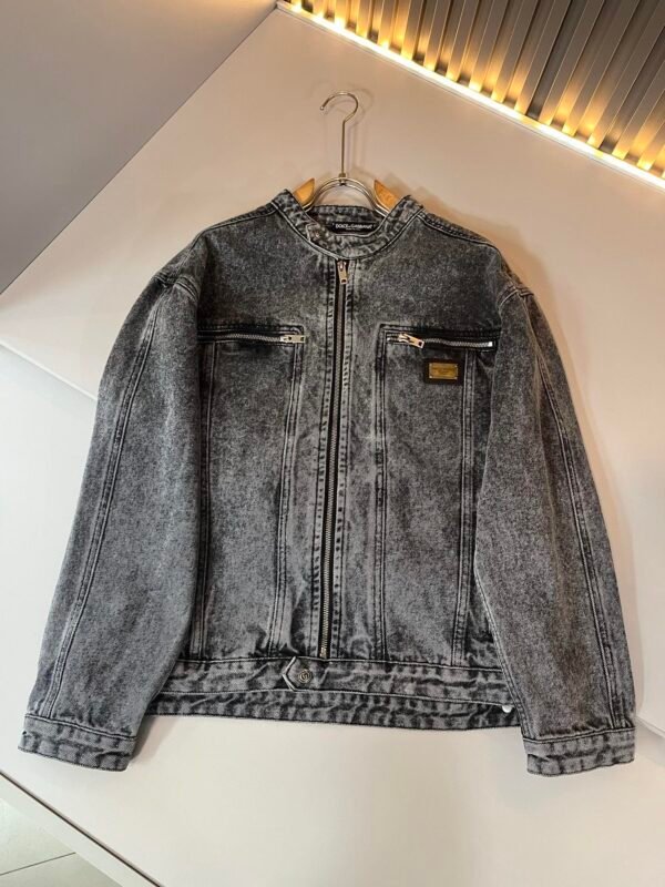 DG Washed Zip Jacket - Grey