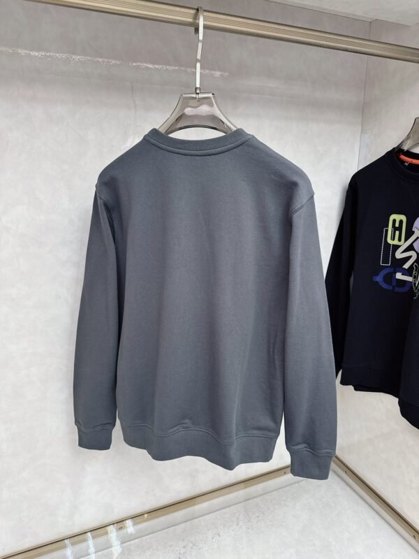 HRMS Graphic Appliqué Jumper – Grey