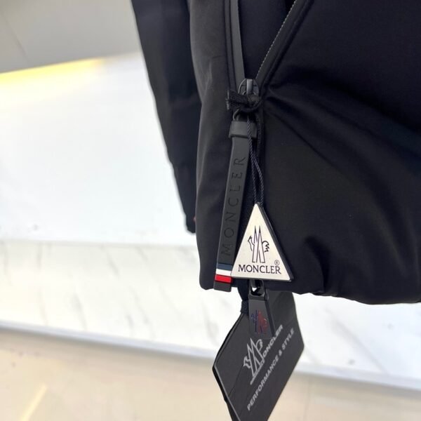 MNCLR Quilted Hooded Jacket - Black