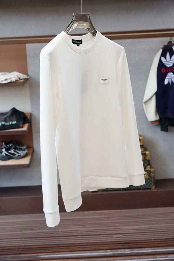 72aac250 DG Crew Neck Jumper - White