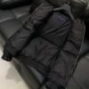LVE Black Monogram Puffer Jacket