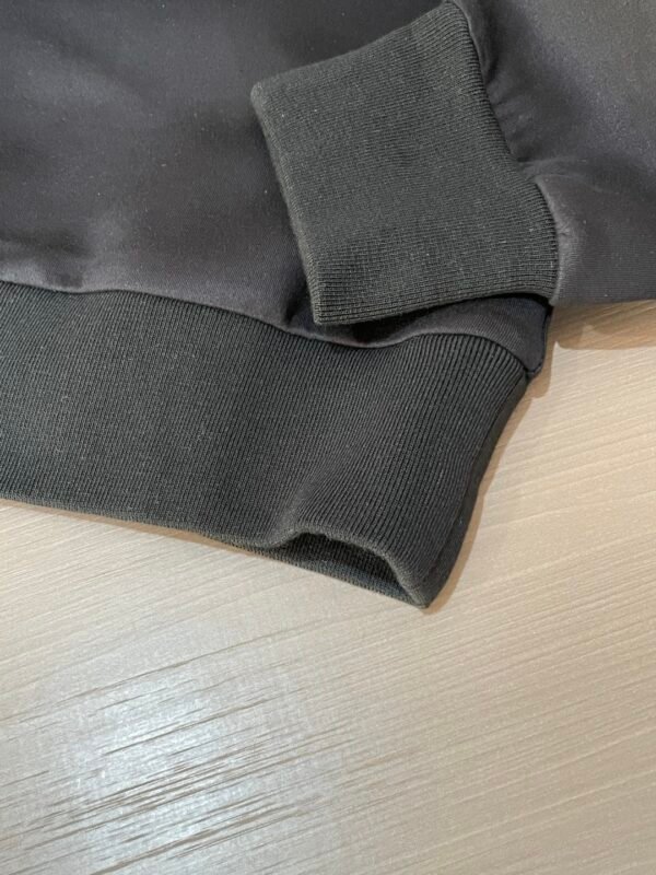 HRMS Crew Neck Jumper  with Horse Motif - Black