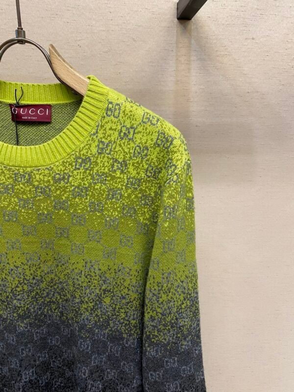 GCCI Gradient Monogram Crew Neck Jumper