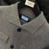 PRDA Button-Front knit Jacket - Grey