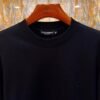 DG Crew Neck Black Jumper