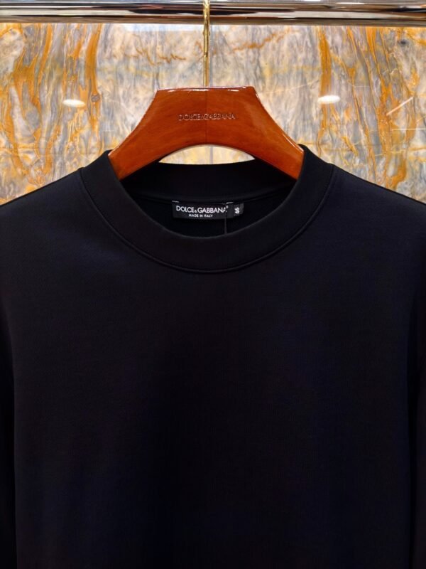 DG Crew Neck Black Jumper