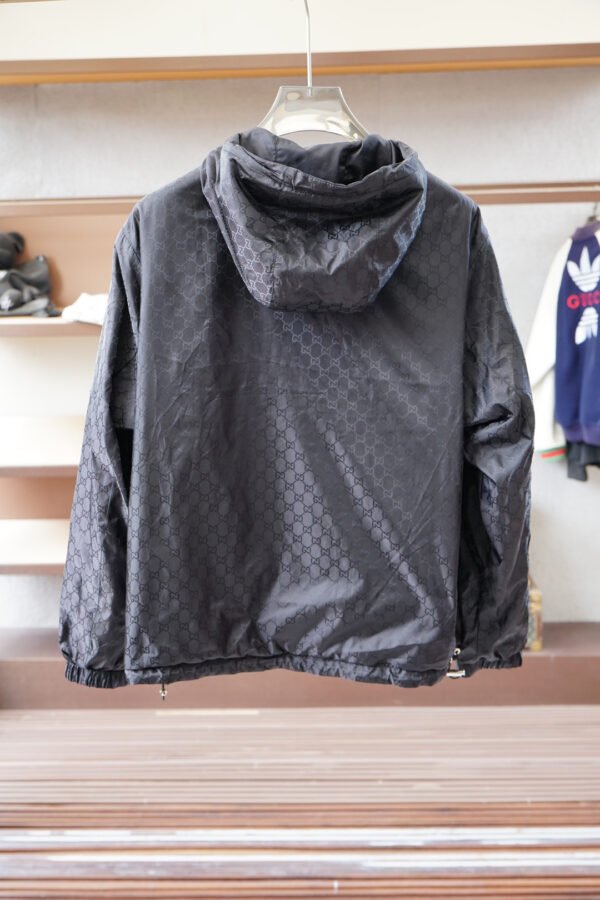 787638ae GCCI Hooded Zip Jacket - Grey