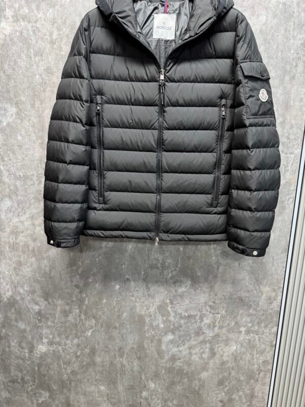 MNCLR Hooded Puffer Jacket - Black