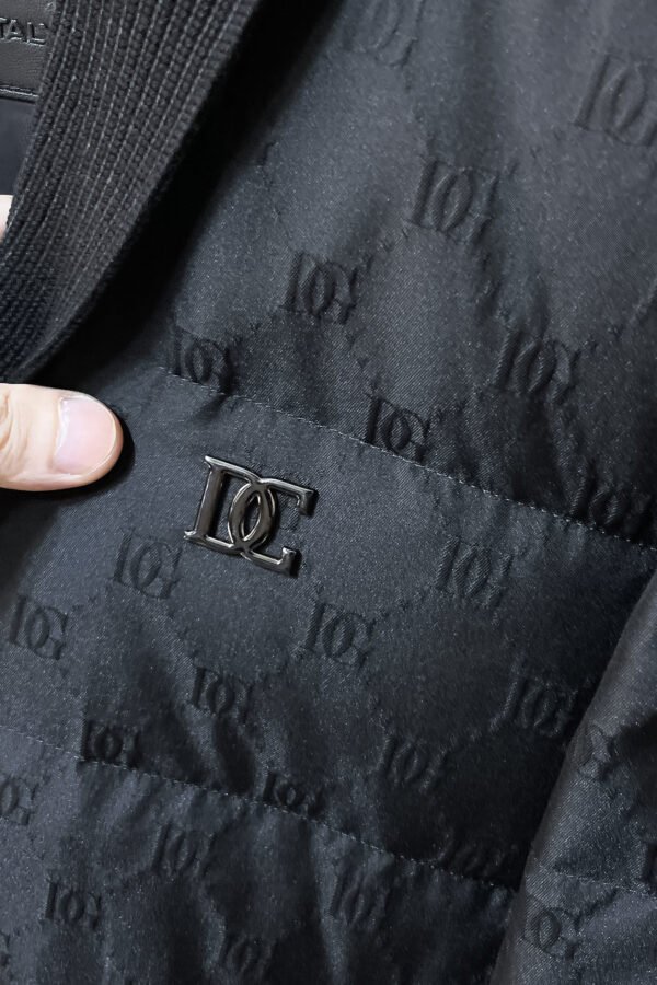 DG Button-Front Jacket - Black