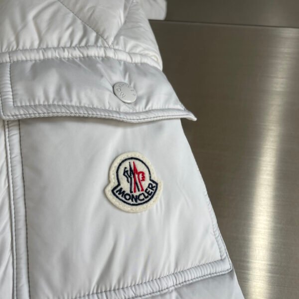 MNCLR Quilted Puffer Jacket - White