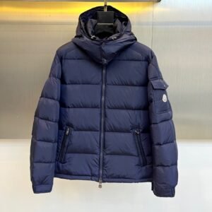 MNCLR Hooded Puffer Coat - Navy
