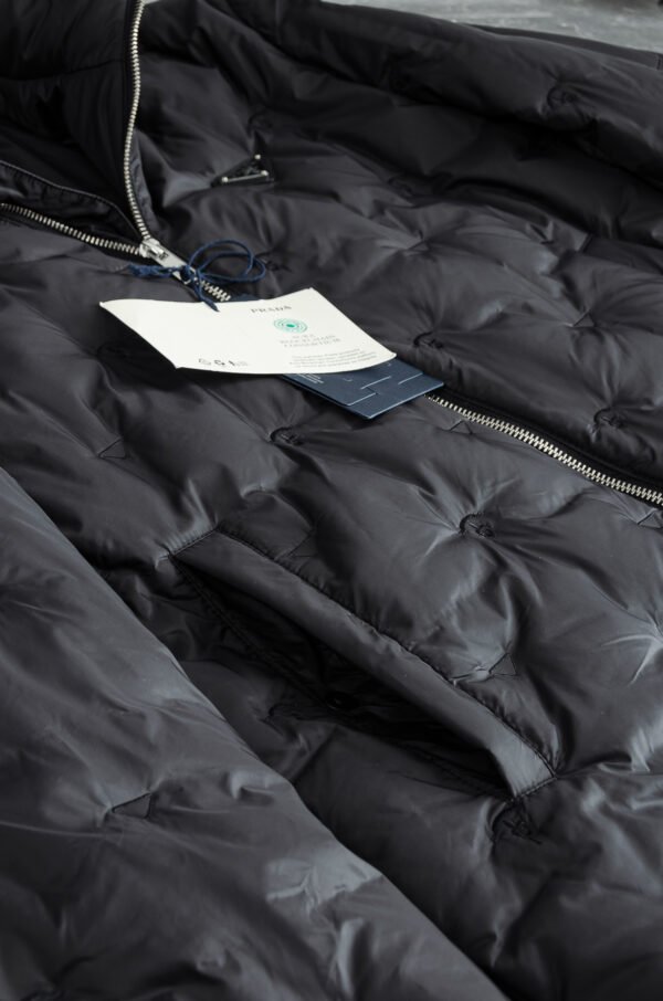 PRDA Zip Jacket with Logo Patch - Black