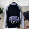 GCCI Zip-UP Knit Jacket with Embroidered Logo