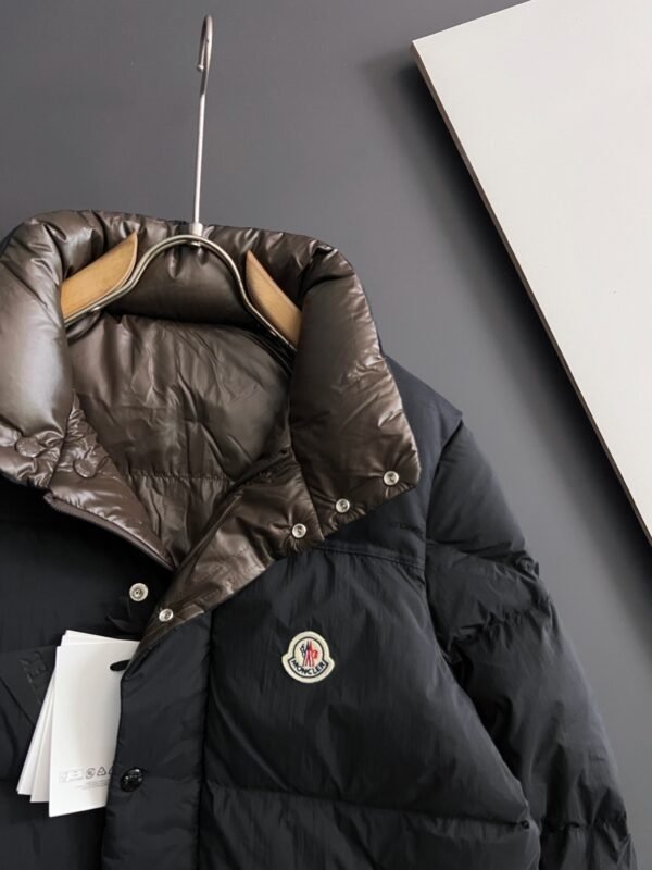 MNCLR Reversible Quilted Jacket - Black/Brown