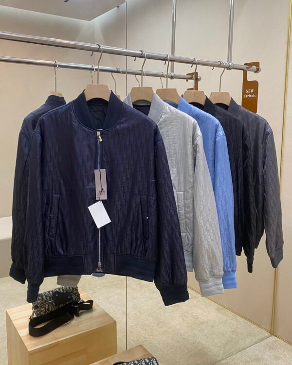 7db6ff94 CD Monogram Zip-Up Jacket