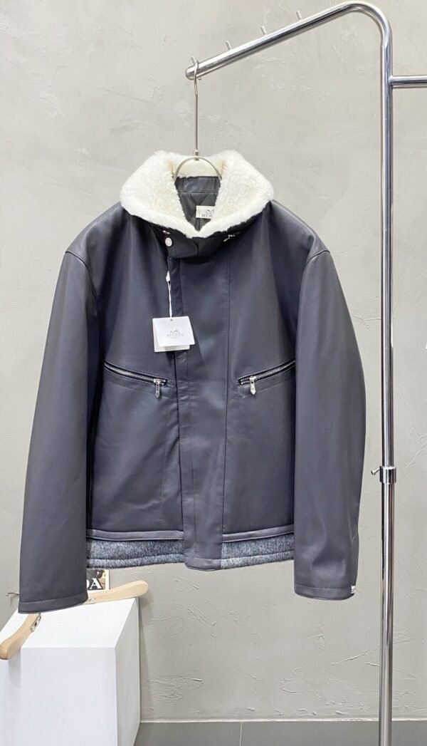 HRMS Zip-Front Jacket - Charcoal Grey