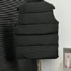 CG Puffer Gilet with Front Pockets - Black