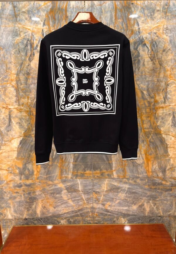 DG Crew Neck Black Jumper