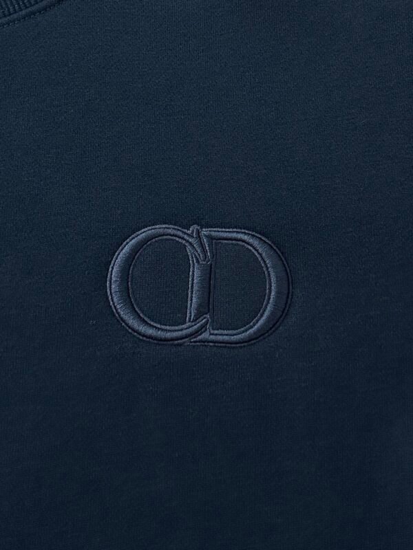 CD Crew Neck Jumper - Navy Blue