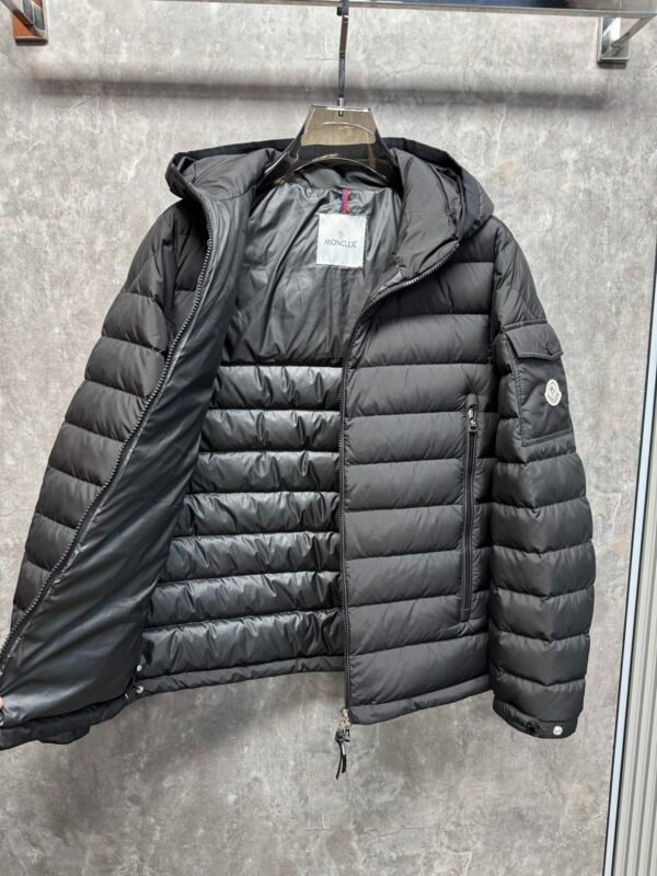 MNCLR Hooded Puffer Jacket - Black