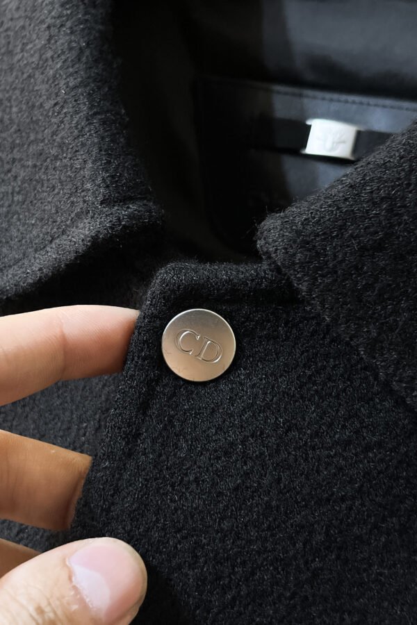 CD Varsity Jacket with Embroidered Chest Patch