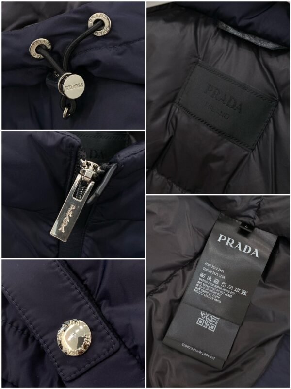 PRDA Hooded Zip-Up Jacket - Navy Blue