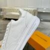 8 LVE All White Low-Top Trainers