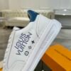 LVE Casual Low-Top Trainers - White & Blue