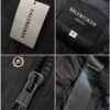 BLNCG Black Nylon Waterproof Jacket