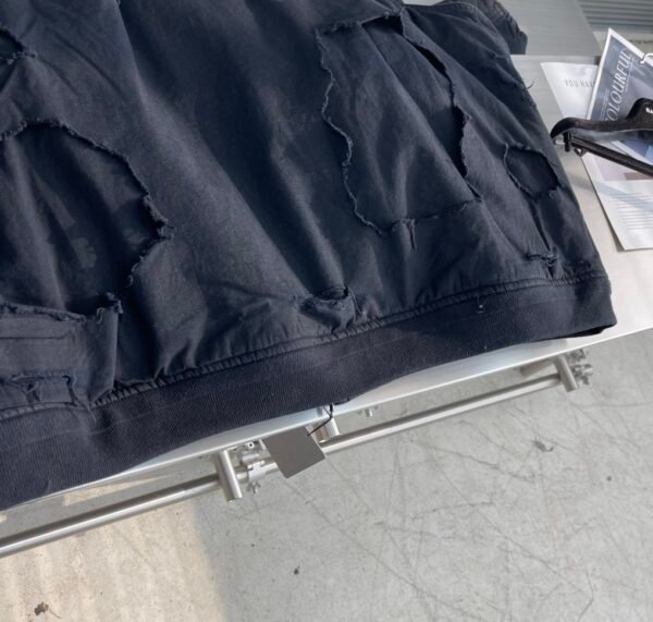 BLNCG Destroyed Bomber Jacket - Black