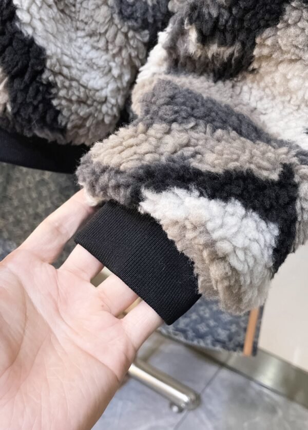 BLNCG Ski Zip-Up Fleece Hoodie - Grey Camouflage