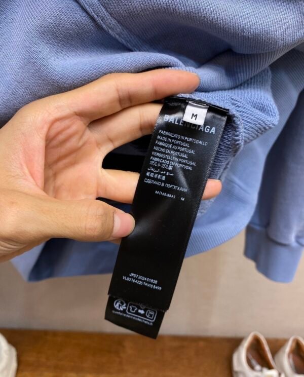 BLNCG Political Campaign Logo Hoodie – Faded Blue