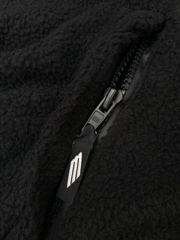 BLNCG Ski 3B Embroidered Logo Fleece Hoodie - Black