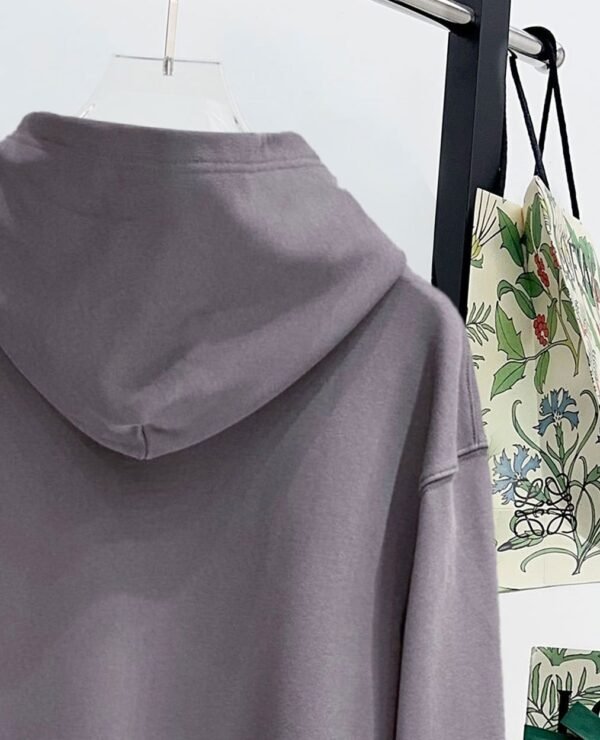 BLNCG Logo Print Hand-Drawn Graphic Hoodie - Slate Purple