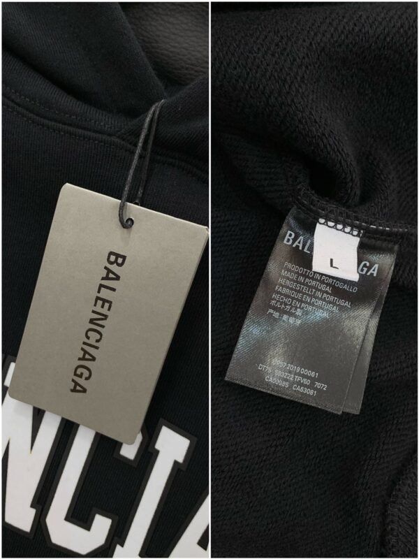 8 BLNCG Basketball Series Design Hoodie - Black