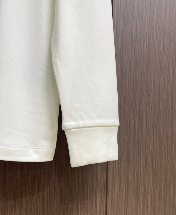 BLNCG Embroidered Logo Crew Neck Jumper – White