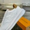 LVE White Brown Monogram Low Trainers
