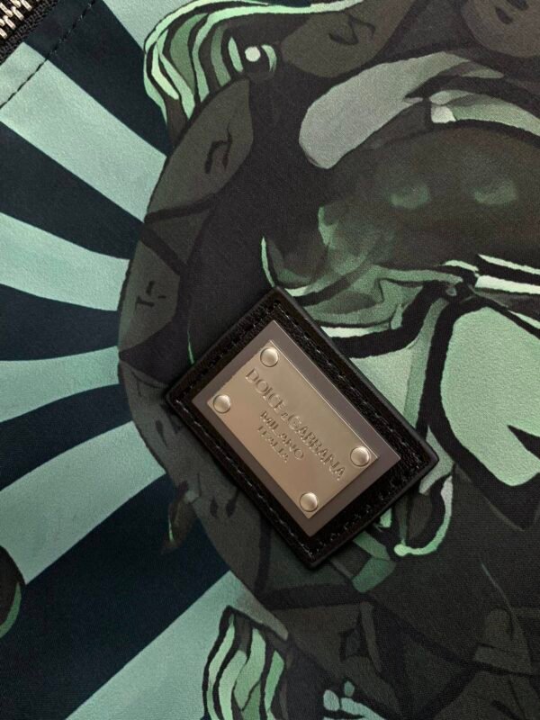 DG Printed Zip Jacket - Green