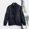 LVE Tonal Checkered Zip Jacket