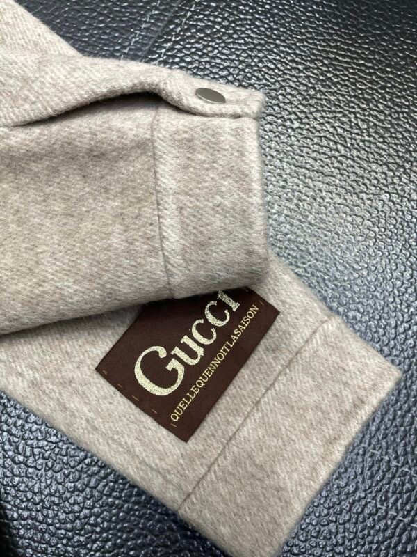 GCCI Textured Collared Button-Up Jacket