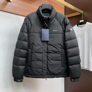 PRDA Quilted Puffer Jacket - Black