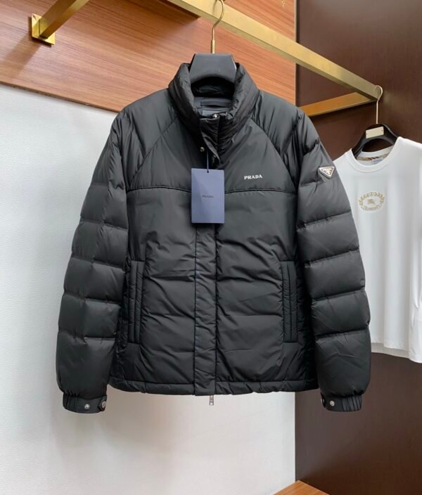 PRDA Quilted Puffer Jacket - Black