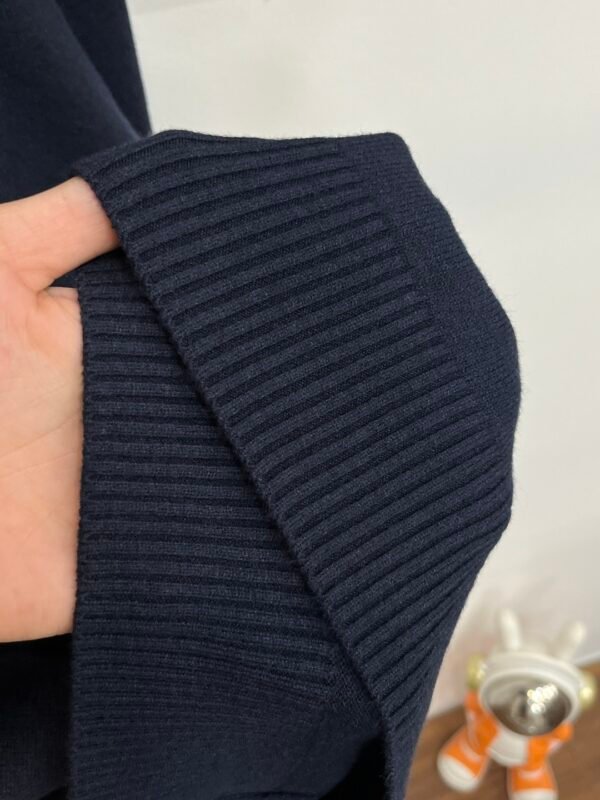 GCCI Logo Embroidered Polo Collar Jumper