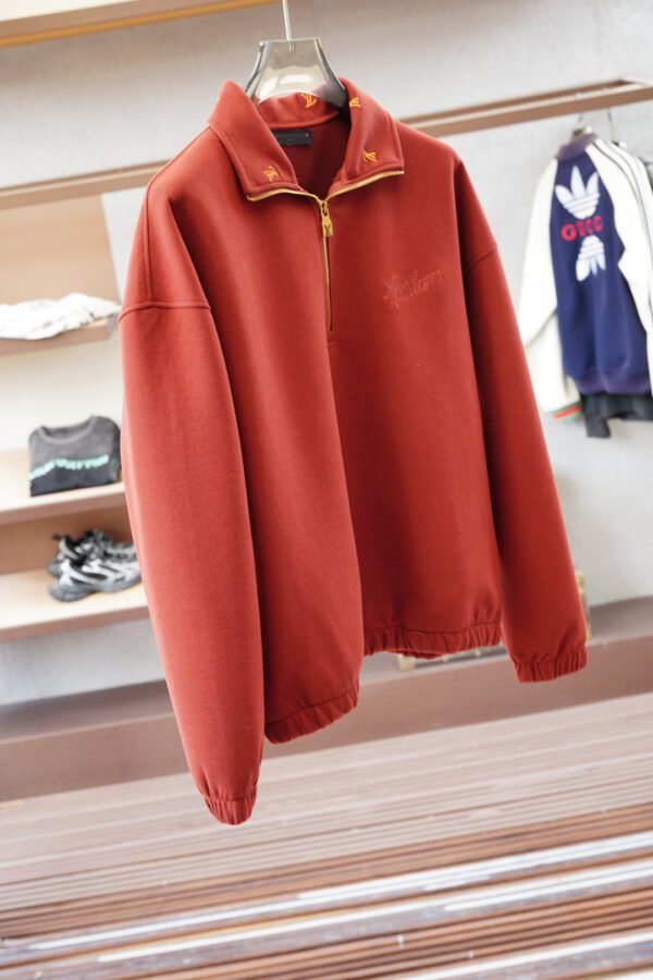 83f92691 LVE Quarter-Zip Jacket with Embroidered Detail